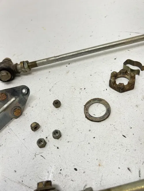 03 2003 Polaris Trailblazer 250 2x4 OEM GOOD! Tie Rod Rods Steering Parts