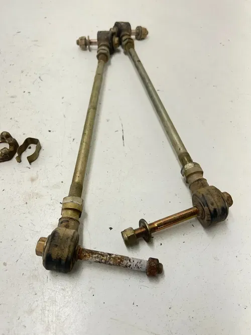 03 2003 Polaris Trailblazer 250 2x4 OEM GOOD! Tie Rod Rods Steering Parts