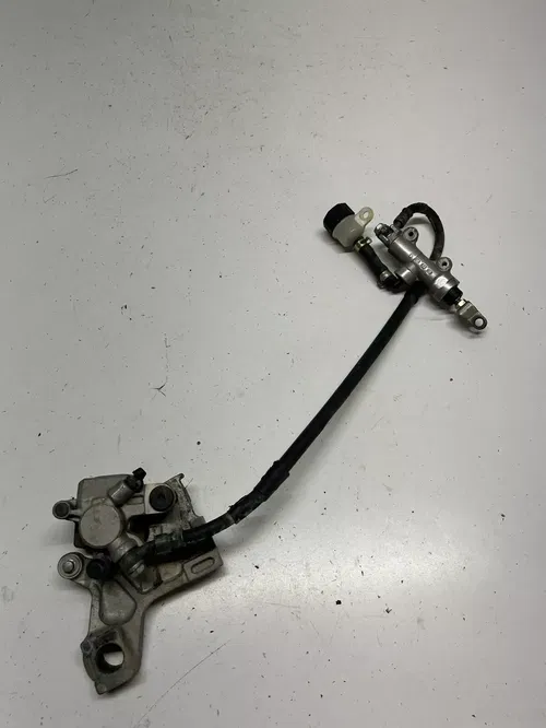 1999 99 Kawasaki KX125 Kx 125 OEM PARTS! Rear Back Brake Caliper Master Mount