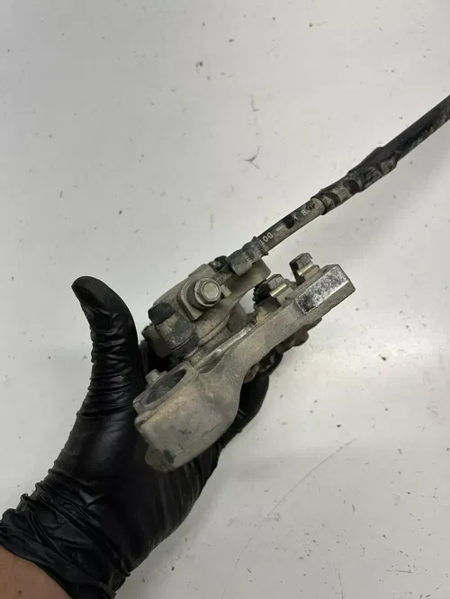 1999 99 Kawasaki KX125 Kx 125 OEM PARTS! Rear Back Brake Caliper Master Mount