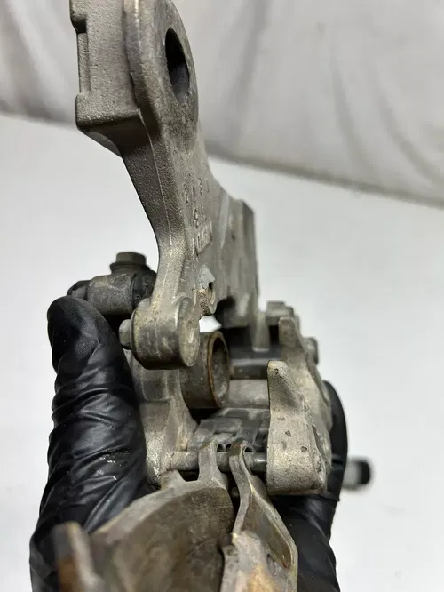 1999 99 Kawasaki KX125 Kx 125 OEM PARTS! Rear Back Brake Caliper Master Mount
