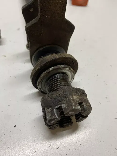 1994 94 Polaris Trail Boss 400 4x4 Steering Shaft Tie Rods Guide Mount Free Ship