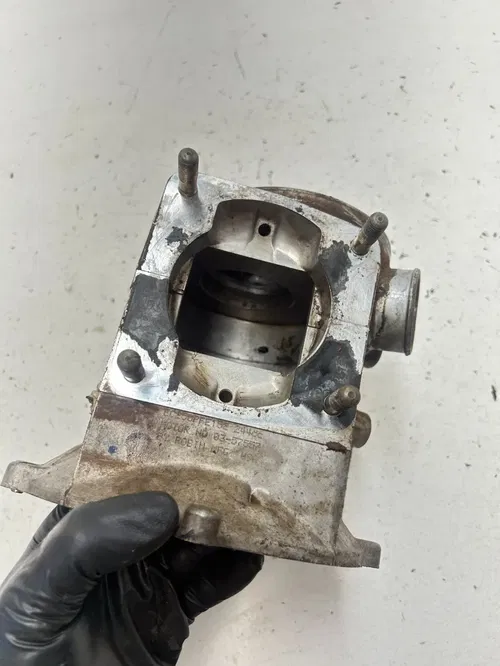 03 2003 Polaris Trailblazer 250 2x4 OEM GOOD! Crankcase Cases Case Engine Motor