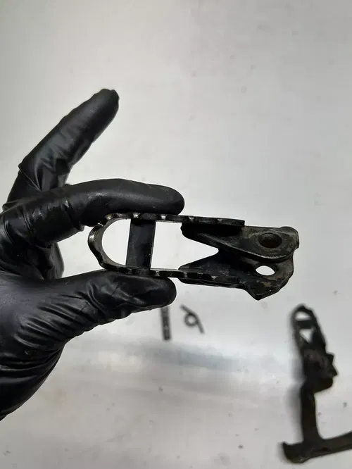 1983 83 Honda XR500R Xr 500 R xr OEM LOT GOOD! Foot Peg Pegs Mount Pin Spring
