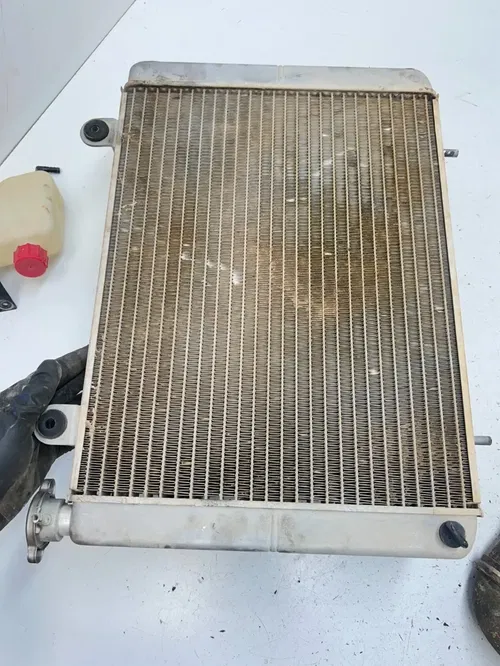 10 2010 Polaris Ranger 800 XP 4x4 OEM GOOD Radiator Rad Fan Assembly Tubes Tank