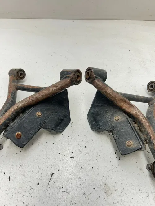 97 1997 Kawasaki Prairie 400 KVF400a 4x4 OEM A Arms Guard Control R L TIGHT BALL