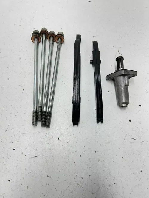 01 2001 Yamaha TTR125 Ttr 125 OEM  Cam Chain Guide Head Stud Bolts Tensioner