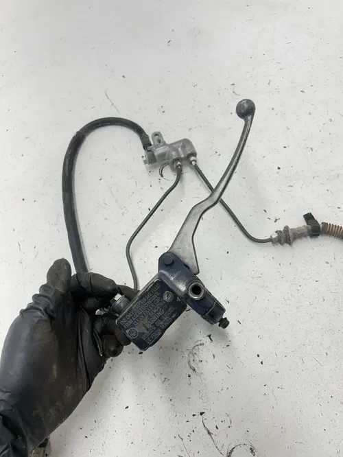 99 1999 Suzuki King Quad 300 LTF 4x4 OEM GOOD Front Brake Lines Hoses Perch