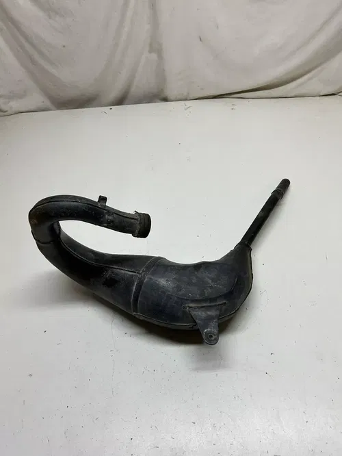1995 95 Kawasaki KX100 kx 100 B OEM Exhaust Pipe Expansion Chamber DENTS!