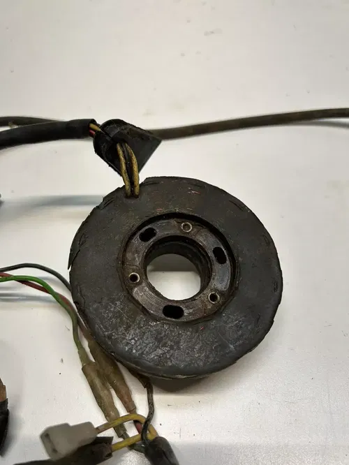 1985 85 HUSQVARNA WR125 wr 125 UNTESTED Wiring Harness Ecu Stator Coil Ignition