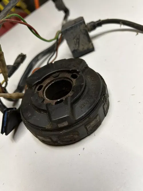 1985 85 HUSQVARNA WR125 wr 125 UNTESTED Wiring Harness Ecu Stator Coil Ignition