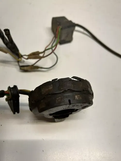 1985 85 HUSQVARNA WR125 wr 125 UNTESTED Wiring Harness Ecu Stator Coil Ignition