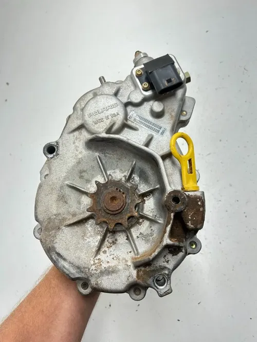 01 2001 Polaris Trailblazer 250 2X4 OEM Transmission Gearcase Assembly GOOD!