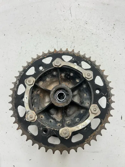 79 1979 Yamaha IT175F It 175 f OEM Rear Back Wheel Hub Drum Sprocket Free Ship