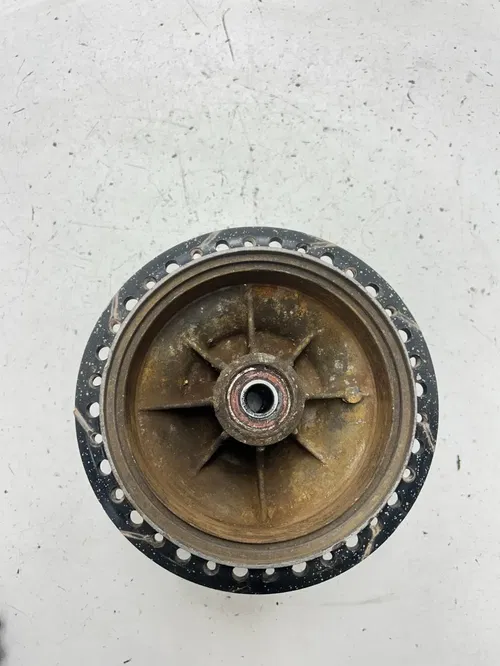 79 1979 Yamaha IT175F It 175 f OEM Rear Back Wheel Hub Drum Sprocket Free Ship