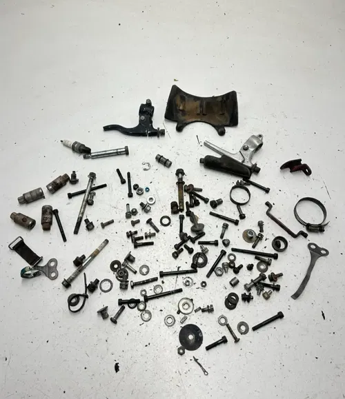 79 1979 Yamaha IT175F It 175 f OEM LOT Bolt Mount Nut Washer Bolts Lever Clamps
