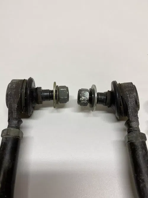 2002 02 Suzuki LT80 LT 80 OEM Factory Steering Stem Clamp Tie Rod Handle Mount