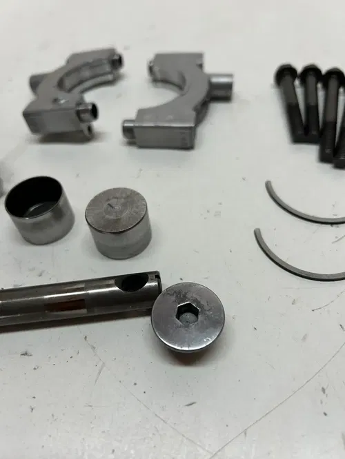 2004 04 HONDA CRF250R crf 250 r LOT cam caps cap cup rocker pin shaft clip #2