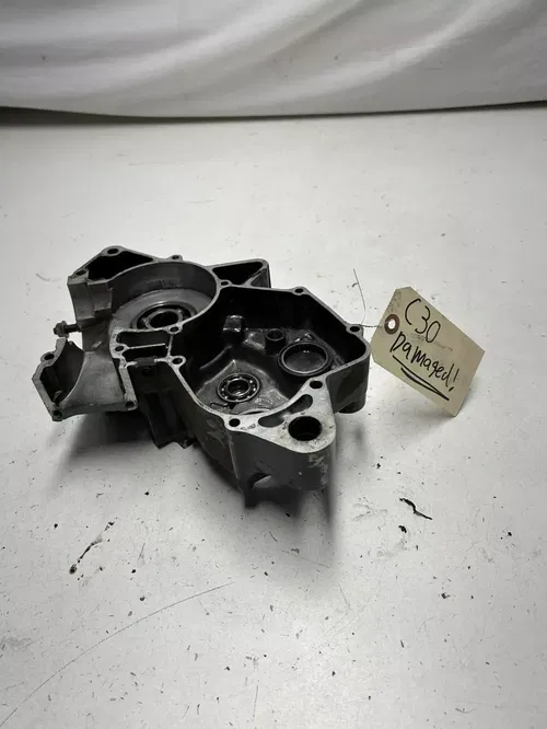 1994 94 Honda CR125R Cr 125 r OEM DAMAGE! Left Crankcase Case Engine Motor