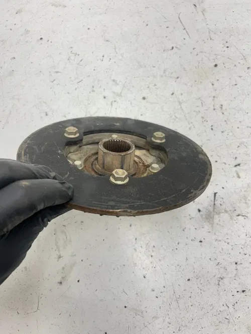 03 2003 Polaris Trailblazer 250 2x4 OEM Disc Brake Rear Wheel Sprocket Hub READ