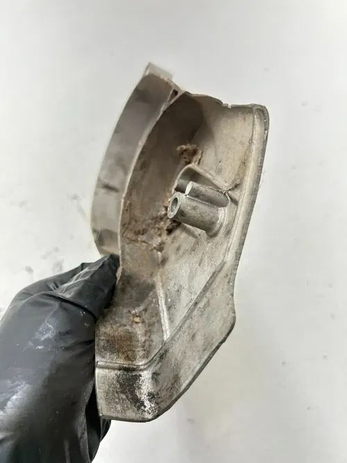 75 1975 Honda XR75 Xr 75 R OEM Clutch Stator Cover Side Case Chain Guard Housing