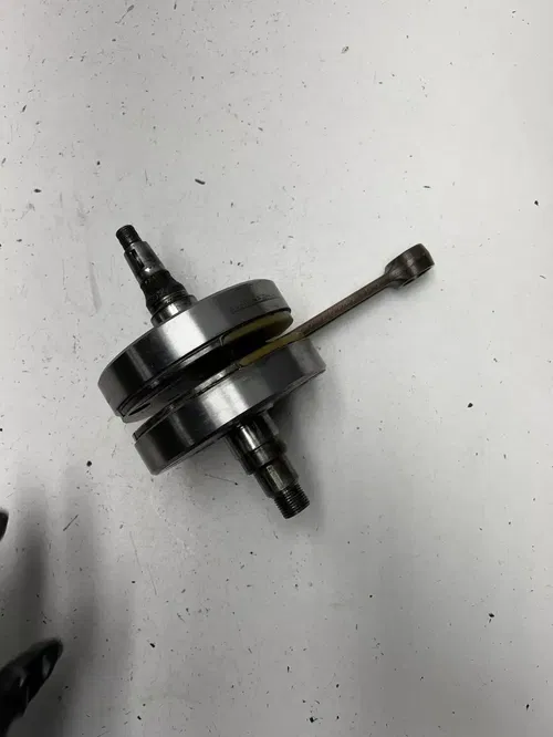 91 1991 KTM 300 SX MXC DXC OEM Crankshaft Crank Shaft Rod GOOD BEARING! READ DES