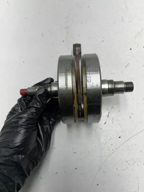 91 1991 KTM 300 SX MXC DXC OEM Crankshaft Crank Shaft Rod GOOD BEARING! READ DES