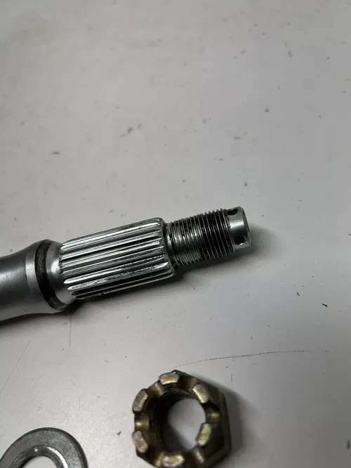 2005 05 Polaris Predator 500 OEM LOT NICE! STRAIGHT! Rear Back Axle Shaft Nuts