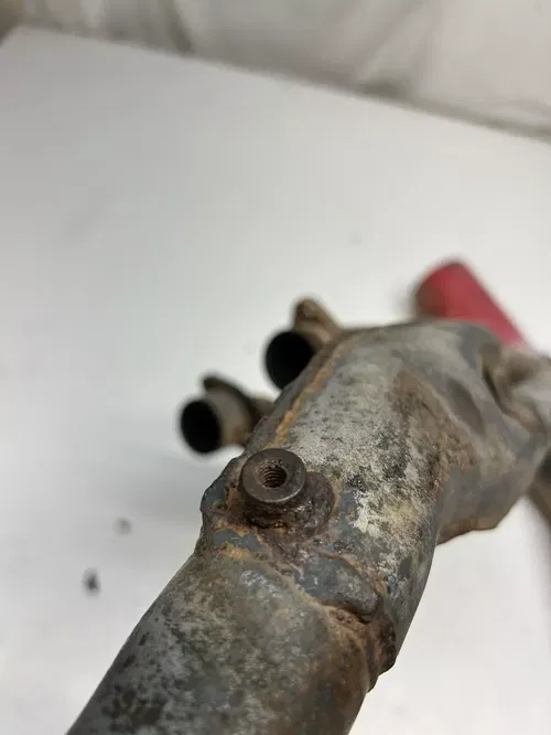 1984 84 Honda XL350R xl350r Xl 350 Exhaust Pipe Header Muffler Silencer SOLID!!