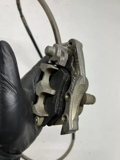 2002 02 Honda CRF450R Crf 450 r OEM GOOD! Front Brake Caliper Master Cyl Line