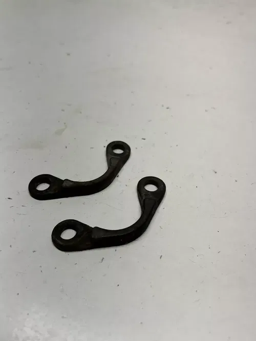 1983 83 Honda XR500R Xr 500 R xr OEM LOT Exhaust Header Mount Clamp Cap