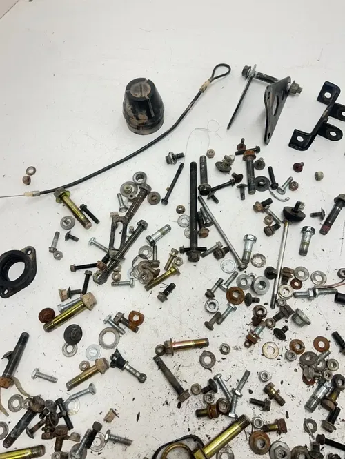 1995 95 Kawasaki Bayou KLF 220 2x4 OEM LOT Bolt Seat Mounts Motor Mount Bolts