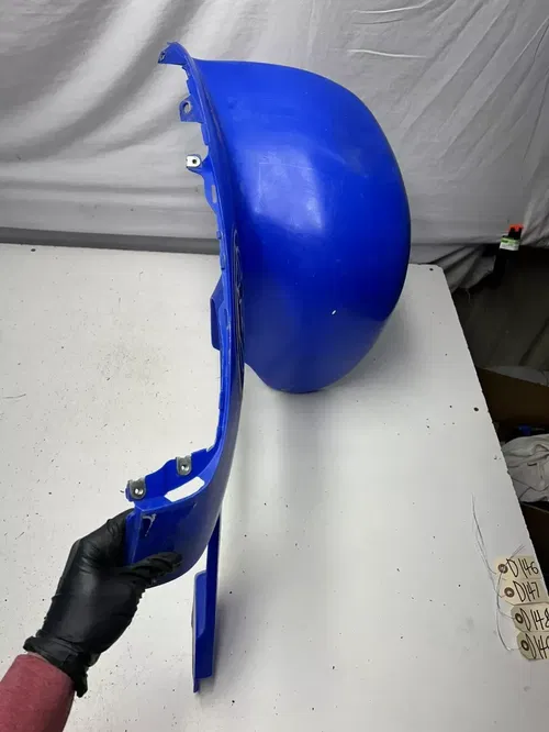 1991 91 Honda trx250x Fourtrax 250x OEM NICE! Front Fender Plastics L R Blue