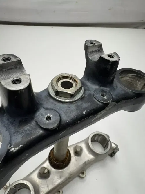 86 1986 Honda XR250R Xr 250 r OEM Triple Clamp Tree Upper Lower Clamps Post