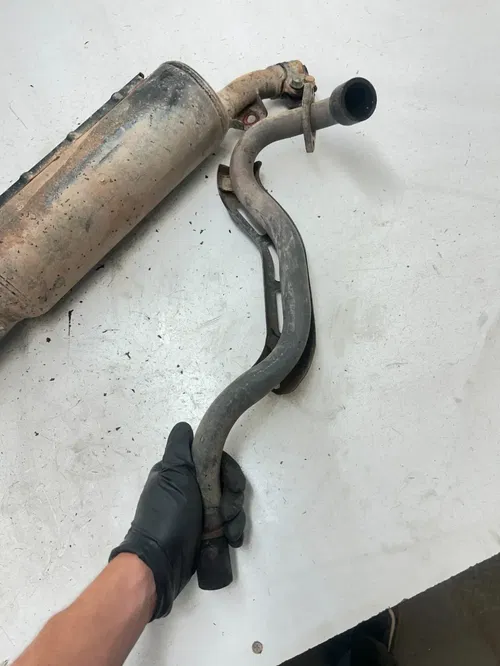 86 1986 Honda Fourtrax TRX200SX Trx 200 Sx OEM Exhaust Muffler Silencer Pipe