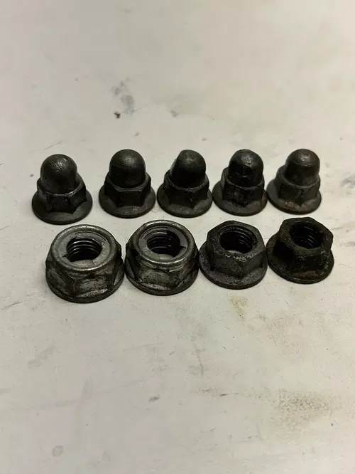 1992 92 Yamaha WR250Z wr 250 LOT Cylinder Head Jug Nut Bolt Cap Free Ship