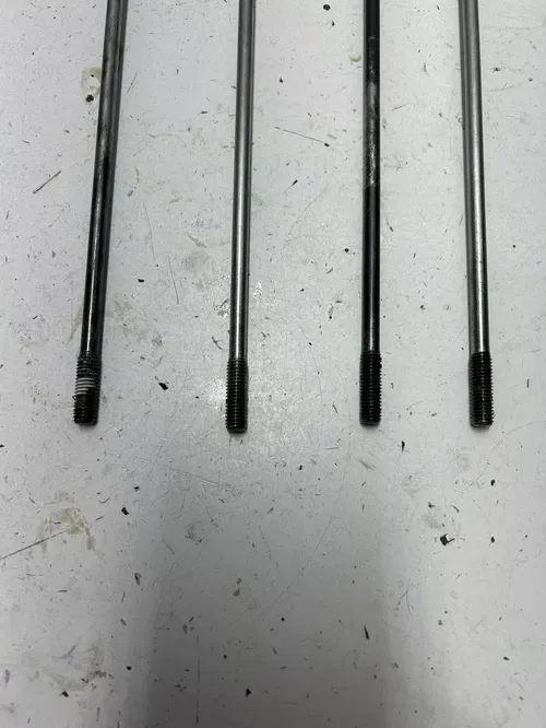 1985 85 Yamaha Big Wheel 200 BW200 OEM Cylinder Head Stud Bolt Cam Chain Guide