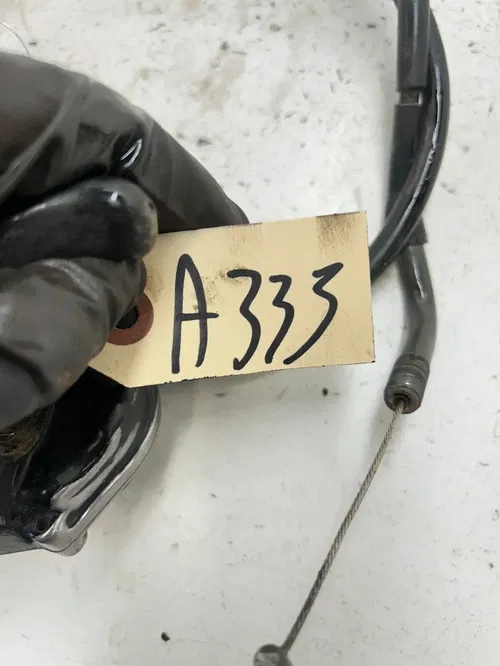 87 1987 Honda Fourtrax Trx 350 TRX350 OEM GOOD! Thumb Throttle Cable Mount Perch