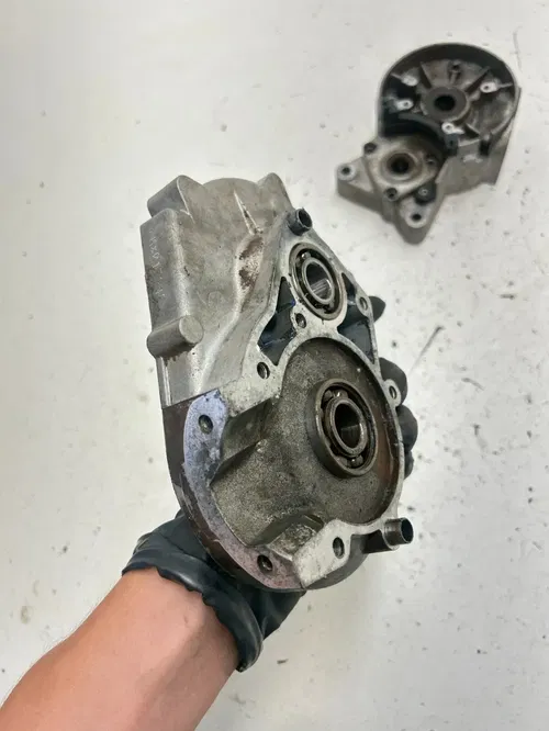 2001 98-01 KTM Adventure JR Mini 50 OEM GOOD! Crankcase Cases Case Engine Motor