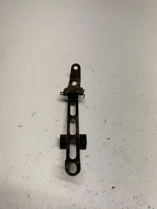1982 82 Honda XL250R xl 250 r Battery Strap Mount Support Latch BENT! Free Ship