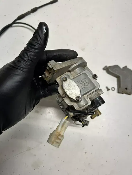 2006 06 Kawasaki Kx450f KX 450 F OEM Carb Carburetor Bowl Slide Jet CR Flat