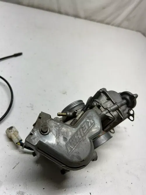 2006 06 Kawasaki Kx450f KX 450 F OEM Carb Carburetor Bowl Slide Jet CR Flat
