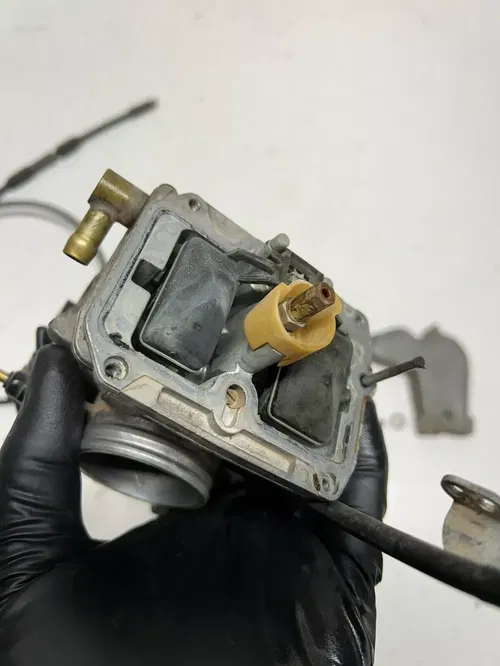 2006 06 Kawasaki Kx450f KX 450 F OEM Carb Carburetor Bowl Slide Jet CR Flat