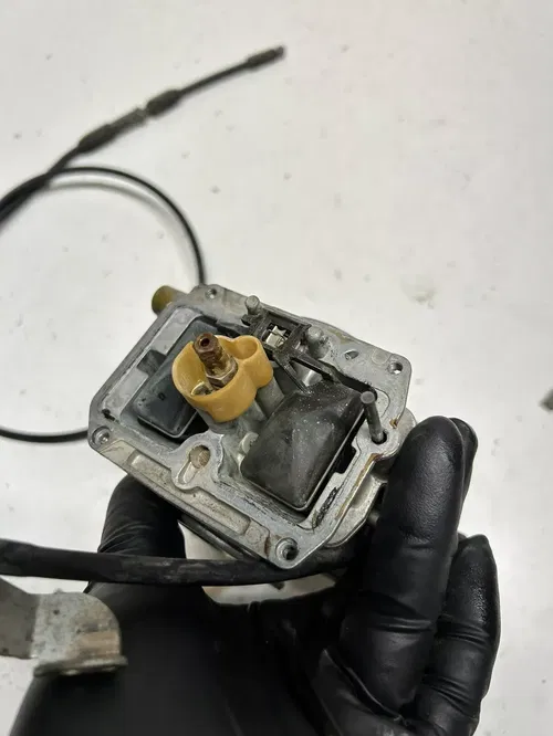 2006 06 Kawasaki Kx450f KX 450 F OEM Carb Carburetor Bowl Slide Jet CR Flat