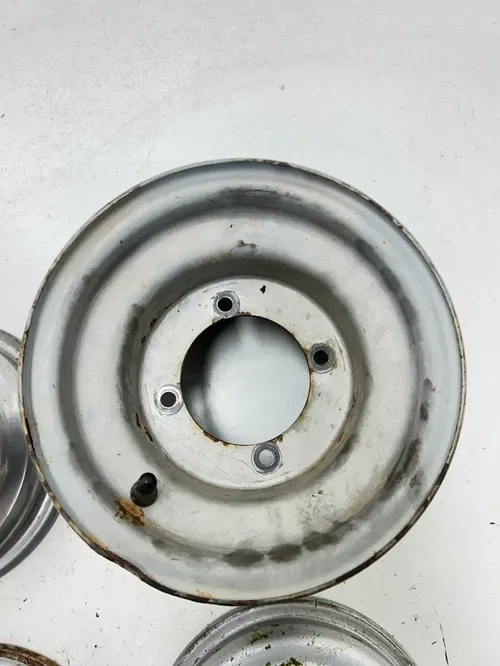 05 2005 Polaris Predator 90 2 Stroke OEM Front Rear Wheel Wheels Rim Rims READ