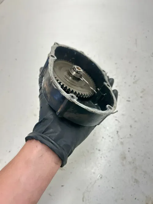 2001 98-01 KTM Adventure JR Mini 50 OEM Clutch Cover Kickstart Starter Gear