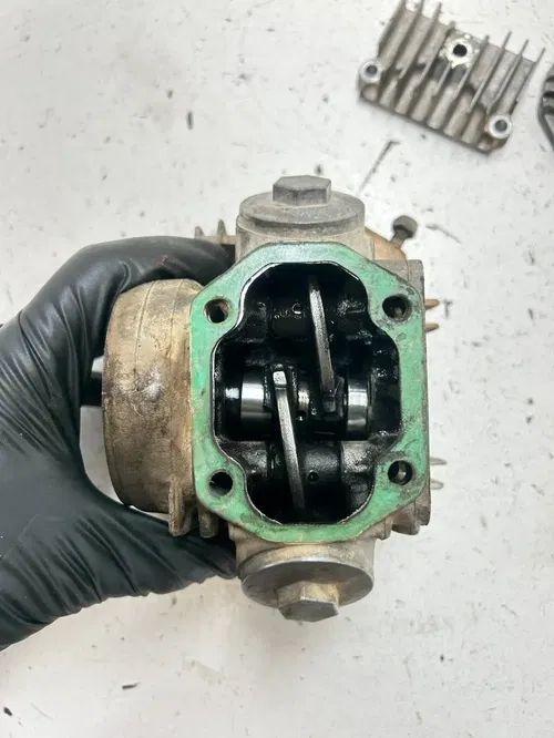 04 2004 Honda Crf 70 f CRF70F OEM GOOD! Cylinder Head Cam Rocker Top End RUNNING
