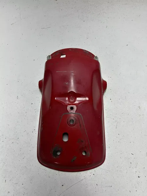 1980 80 Honda XL500S Xl 500 OEM NICE! Rear Back Fender Plastic Mud Guard Red