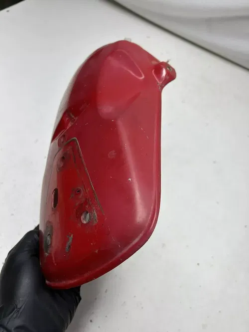 1980 80 Honda XL500S Xl 500 OEM NICE! Rear Back Fender Plastic Mud Guard Red