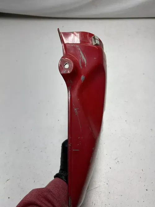 1980 80 Honda XL500S Xl 500 OEM NICE! Rear Back Fender Plastic Mud Guard Red